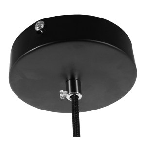 glo-10001005-01005_1_3 GLOBOSTAR® BEVIN 10001005 ΜΟΝΤΕΡΝΟ ΚΡΕΜΑΣΤΟ ΦΩΤΙΣΤΙΚΟ ΚΑΜΠΑΝΑ ΜΟΝΟΦΩΤΟ 1 X E27 IP20 ΠΟΛΥΧΡ