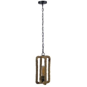 glo-10001014-10001014_2 GLOBOSTAR® ELDORA 10001014 VINTAGE ΚΡΕΜΑΣΤΟ ΦΩΤΙΣΤΙΚΟ ΑΝΑΡΤΗΣΗ ΜΟΝΟΦΩΤΟ 1 X E27 IP20 ΜΑΥΡΟ