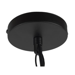 glo-10001110-10001110_11 GLOBOSTAR® LINDELL 10001110 VINTAGE ΚΡΕΜΑΣΤΟ ΦΩΤΙΣΤΙΚΟ ΑΝΑΡΤΗΣΗ ΜΟΝΟΦΩΤΟ 1 X E27 IP20 ΜΑΥΡ
