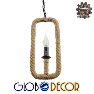 glo-10001110-10001110_1 GLOBOSTAR® LINDELL 10001110 VINTAGE ΚΡΕΜΑΣΤΟ ΦΩΤΙΣΤΙΚΟ ΑΝΑΡΤΗΣΗ ΜΟΝΟΦΩΤΟ 1 X E27 IP20 ΜΑΥΡ