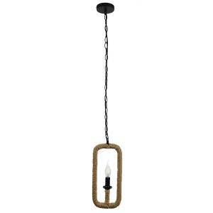 glo-10001110-10001110_2 GLOBOSTAR® LINDELL 10001110 VINTAGE ΚΡΕΜΑΣΤΟ ΦΩΤΙΣΤΙΚΟ ΑΝΑΡΤΗΣΗ ΜΟΝΟΦΩΤΟ 1 X E27 IP20 ΜΑΥΡ