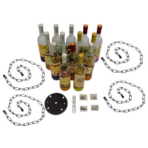 glo-10001139-10001139_10 GLOBOSTAR® VINEYARD 10001139 VINTAGE ΚΡΕΜΑΣΤΟ ΦΩΤΙΣΤΙΚΟ ΑΝΑΡΤΗΣΗ ΠΟΛΥΦΩΤΟ 4 X E27 IP20 ΜΑΥ
