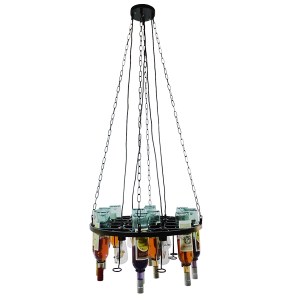 glo-10001139-10001139_2 GLOBOSTAR® VINEYARD 10001139 VINTAGE ΚΡΕΜΑΣΤΟ ΦΩΤΙΣΤΙΚΟ ΑΝΑΡΤΗΣΗ ΠΟΛΥΦΩΤΟ 4 X E27 IP20 ΜΑΥ