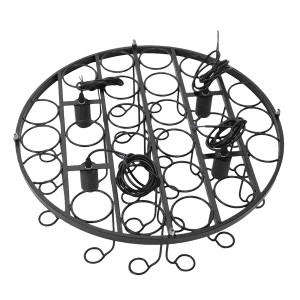 glo-10001139-10001139_9 GLOBOSTAR® VINEYARD 10001139 VINTAGE ΚΡΕΜΑΣΤΟ ΦΩΤΙΣΤΙΚΟ ΑΝΑΡΤΗΣΗ ΠΟΛΥΦΩΤΟ 4 X E27 IP20 ΜΑΥ