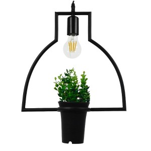 glo-10001209-534f93_01209_1_0 GLOBOSTAR® FLOWERPOT 10001209 ΜΟΝΤΕΡΝΟ ΚΡΕΜΑΣΤΟ ΦΩΤΙΣΤΙΚΟ ΑΝΑΡΤΗΣΗ ΜΟΝΟΦΩΤΟ 1 X E27 IP20 Μ