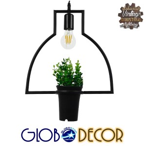 glo-10001209-a752a8_01209_1_1 GLOBOSTAR® FLOWERPOT 10001209 ΜΟΝΤΕΡΝΟ ΚΡΕΜΑΣΤΟ ΦΩΤΙΣΤΙΚΟ ΑΝΑΡΤΗΣΗ ΜΟΝΟΦΩΤΟ 1 X E27 IP20 Μ