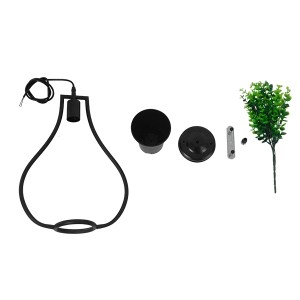 glo-10001210-01210_1_7 GLOBOSTAR® FLOWERPOT 10001210 ΜΟΝΤΕΡΝΟ ΚΡΕΜΑΣΤΟ ΦΩΤΙΣΤΙΚΟ ΑΝΑΡΤΗΣΗ ΜΟΝΟΦΩΤΟ 1 X E27 IP20 Μ