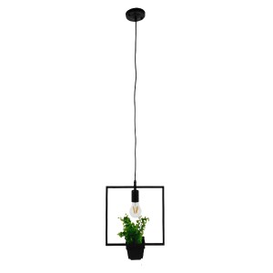 glo-10001211-01211_1_2 GLOBOSTAR® FLOWERPOT 10001211 ΜΟΝΤΕΡΝΟ ΚΡΕΜΑΣΤΟ ΦΩΤΙΣΤΙΚΟ ΑΝΑΡΤΗΣΗ ΜΟΝΟΦΩΤΟ 1 X E27 IP20 Μ