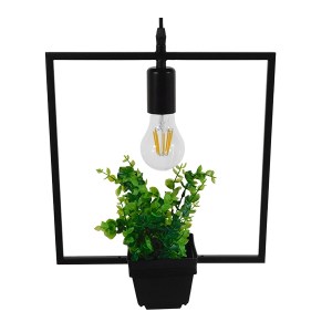 glo-10001211-01211_1_3 GLOBOSTAR® FLOWERPOT 10001211 ΜΟΝΤΕΡΝΟ ΚΡΕΜΑΣΤΟ ΦΩΤΙΣΤΙΚΟ ΑΝΑΡΤΗΣΗ ΜΟΝΟΦΩΤΟ 1 X E27 IP20 Μ