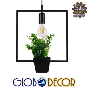 glo-10001211-53ca4e_01211_1_1 GLOBOSTAR® FLOWERPOT 10001211 ΜΟΝΤΕΡΝΟ ΚΡΕΜΑΣΤΟ ΦΩΤΙΣΤΙΚΟ ΑΝΑΡΤΗΣΗ ΜΟΝΟΦΩΤΟ 1 X E27 IP20 Μ