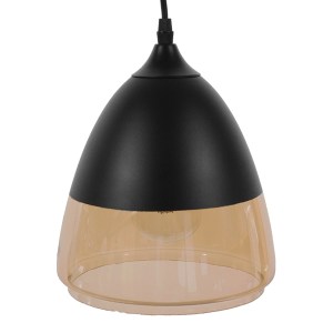 glo-10001231-10001231_4 GLOBOSTAR® OLIVER 10001231 VINTAGE ΚΡΕΜΑΣΤΟ ΦΩΤΙΣΤΙΚΟ ΚΑΜΠΑΝΑ ΜΟΝΟΦΩΤΟ 1 X E27 ΜΑΥΡΟ ΜΕΤΑΛ