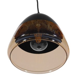 glo-10001231-10001231_7 GLOBOSTAR® OLIVER 10001231 VINTAGE ΚΡΕΜΑΣΤΟ ΦΩΤΙΣΤΙΚΟ ΚΑΜΠΑΝΑ ΜΟΝΟΦΩΤΟ 1 X E27 ΜΑΥΡΟ ΜΕΤΑΛ