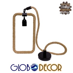 glo-10001237-10001237_3 GLOBOSTAR® MALVERN 10001237 VINTAGE ΚΡΕΜΑΣΤΟ ΦΩΤΙΣΤΙΚΟ ΑΝΑΡΤΗΣΗ ΜΟΝΟΦΩΤΟ 1 X E27 IP20 ΜΑΥΡ