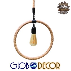 glo-10001239-10001239_1 GLOBOSTAR® MALVERN 10001239 VINTAGE ΚΡΕΜΑΣΤΟ ΦΩΤΙΣΤΙΚΟ ΑΝΑΡΤΗΣΗ ΜΟΝΟΦΩΤΟ 1 X E27 IP20 ΜΑΥΡ