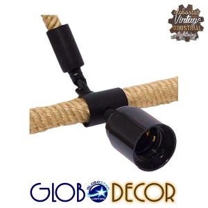 glo-10001239-10001239_4 GLOBOSTAR® MALVERN 10001239 VINTAGE ΚΡΕΜΑΣΤΟ ΦΩΤΙΣΤΙΚΟ ΑΝΑΡΤΗΣΗ ΜΟΝΟΦΩΤΟ 1 X E27 IP20 ΜΑΥΡ