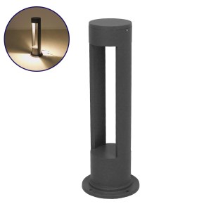 glo-12138-12138_0 ΑΔΙΑΒΡΟΧΟ IP65 ΦΩΤΙΣΤΙΚΟ ΚΟΛΩΝΑΚΙ ΚΗΠΟΥ 14X58CM LED 15W 230V ΘΕΡΜΟ ΛΕΥΚΟ 3000K GLOBOSTAR 1