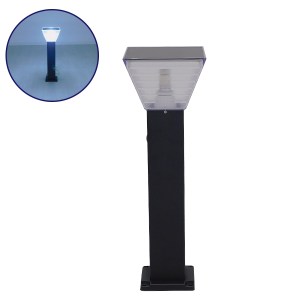glo-12146-12146_0 ΑΔΙΑΒΡΟΧΟ IP65 ΦΩΤΙΣΤΙΚΟ ΚΟΛΩΝΑΚΙ ΚΗΠΟΥ 20X20X60CM ΜΕ ΒΑΣΗ E27 230V GLOBOSTAR 12146