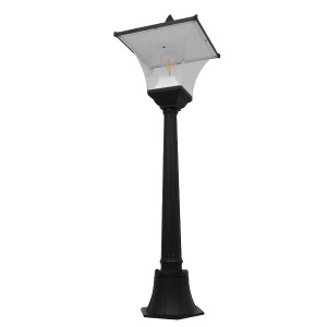 glo-12148-12148_3 ΑΔΙΑΒΡΟΧΟ IP65 ΦΩΤΙΣΤΙΚΟ ΚΟΛΩΝΑΚΙ ΚΗΠΟΥ 32X32X109CM ΜΕ ΒΑΣΗ E27 230V GLOBOSTAR 12148