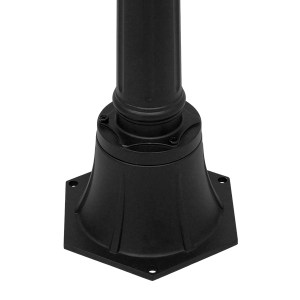 glo-12148-12148_5 ΑΔΙΑΒΡΟΧΟ IP65 ΦΩΤΙΣΤΙΚΟ ΚΟΛΩΝΑΚΙ ΚΗΠΟΥ 32X32X109CM ΜΕ ΒΑΣΗ E27 230V GLOBOSTAR 12148