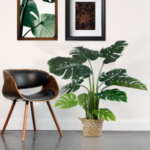 glo-20002-20002_20336 GLOBOSTAR® ARTIFICIAL GARDEN MONSTERA PLANT 20002 - ΤΕΧΝΗΤΟ ΔΙΑΚΟΣΜΗΤΙΚΟ ΦΥΤΟ ΜΟΝΣΤΕΡΑ Υ12