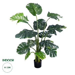 glo-20003-20003_0 GLOBOSTAR® ARTIFICIAL GARDEN MONSTERA PLANT 20003 - ΤΕΧΝΗΤΟ ΔΙΑΚΟΣΜΗΤΙΚΟ ΦΥΤΟ ΜΟΝΣΤΕΡΑ Υ15