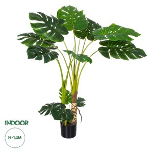 glo-20004-20004_00 GLOBOSTAR® ARTIFICIAL GARDEN MONSTERA PLANT 20004 - ΤΕΧΝΗΤΟ ΔΙΑΚΟΣΜΗΤΙΚΟ ΦΥΤΟ ΜΟΝΣΤΕΡΑ Υ14