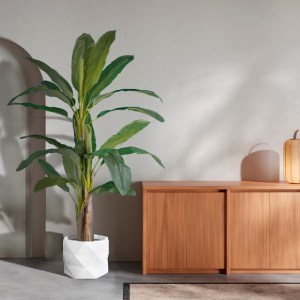 glo-20018-20018_20742 GLOBOSTAR® ARTIFICIAL GARDEN BANANA TREE 20018 - ΤΕΧΝΗΤΟ ΔΙΑΚΟΣΜΗΤΙΚΟ ΦΥΤΟ ΜΠΑΝΑΝΙΑ - ΜΠΑΝ
