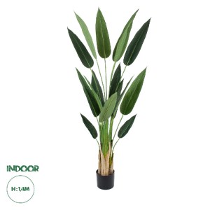 glo-20029-20029_0 GLOBOSTAR® ARTIFICIAL GARDEN STRELITZIA 20029 ΤΕΧΝΗΤΟ ΔΙΑΚΟΣΜΗΤΙΚΟ ΦΥΤΟ  ΣΤΡΕΛΙΤΣΙΑ - ΠΟΥΛ