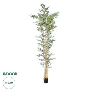 glo-20038-20038_0 GLOBOSTAR® ARTIFICIAL GARDEN BAMBOO 20038 ΤΕΧΝΗΤΟ ΔΙΑΚΟΣΜΗΤΙΚΟ ΦΥΤΟ ΜΠΑΜΠΟΥ Υ280CM