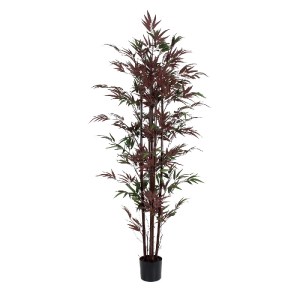 glo-20039-20039_2 GLOBOSTAR® ARTIFICIAL GARDEN BLOODLEAF BAMBOO 20039 ΤΕΧΝΗΤΟ ΔΙΑΚΟΣΜΗΤΙΚΟ ΦΥΤΟ ΑΙΜΑΤΟΦΥΛΛΟ 