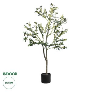 glo-20053-20053_0 GLOBOSTAR® ARTIFICIAL GARDEN OLIVE TREE 20053 ΤΕΧΝΗΤΟ ΔΙΑΚΟΣΜΗΤΙΚΟ ΦΥΤΟ ΕΛΙΑ Υ120CM