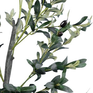 glo-20053-20053_3 GLOBOSTAR® ARTIFICIAL GARDEN OLIVE TREE 20053 ΤΕΧΝΗΤΟ ΔΙΑΚΟΣΜΗΤΙΚΟ ΦΥΤΟ ΕΛΙΑ Υ120CM