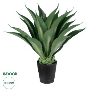 glo-20077-20077_0 GLOBOSTAR® ARTIFICIAL GARDEN SISAL AGAVE 20077 ΤΕΧΝΗΤΟ ΔΙΑΚΟΣΜΗΤΙΚΟ ΦΥΤΟ ΑΓΑΥΗ Υ90CM