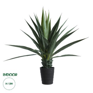 glo-20078-20078_0 GLOBOSTAR® ARTIFICIAL GARDEN SISAL AGAVE 20078 ΤΕΧΝΗΤΟ ΔΙΑΚΟΣΜΗΤΙΚΟ ΦΥΤΟ ΑΓΑΥΗ Υ110CM