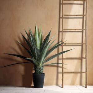 glo-20078-20078 GLOBOSTAR® ARTIFICIAL GARDEN SISAL AGAVE 20078 ΤΕΧΝΗΤΟ ΔΙΑΚΟΣΜΗΤΙΚΟ ΦΥΤΟ ΑΓΑΥΗ Υ110CM