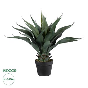 glo-20080-20080_0 GLOBOSTAR® ARTIFICIAL GARDEN SISAL AGAVE 20080 ΤΕΧΝΗΤΟ ΔΙΑΚΟΣΜΗΤΙΚΟ ΦΥΤΟ ΑΓΑΥΗ Υ60CM