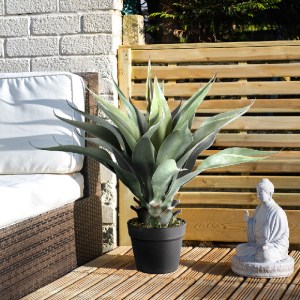glo-20080-20080 GLOBOSTAR® ARTIFICIAL GARDEN SISAL AGAVE 20080 ΤΕΧΝΗΤΟ ΔΙΑΚΟΣΜΗΤΙΚΟ ΦΥΤΟ ΑΓΑΥΗ Υ60CM