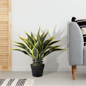 glo-20081-20081 GLOBOSTAR® ARTIFICIAL GARDEN SISAL AGAVE 20081 ΤΕΧΝΗΤΟ ΔΙΑΚΟΣΜΗΤΙΚΟ ΦΥΤΟ ΑΓΑΥΗ Υ60CM