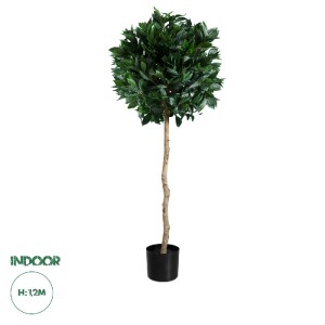 glo-20084-20084_0 GLOBOSTAR® ARTIFICIAL GARDEN LAUREL 20084 ΤΕΧΝΗΤΟ ΔΙΑΚΟΣΜΗΤΙΚΟ ΦΥΤΟ ΔΑΦΝΗ Υ120CM