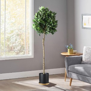 glo-20085-20085_20447 GLOBOSTAR® ARTIFICIAL GARDEN LAUREL 20085 ΤΕΧΝΗΤΟ ΔΙΑΚΟΣΜΗΤΙΚΟ ΦΥΤΟ ΔΑΦΝΗ Υ150CM