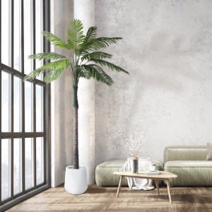 glo-20088-20088_20692 GLOBOSTAR® ARTIFICIAL GARDEN COCONUT PALM TREE 20088 ΤΕΧΝΗΤΟ ΔΙΑΚΟΣΜΗΤΙΚΟ ΦΥΤΟ ΦΟΙΝΙΚΟΔΕΝΤ