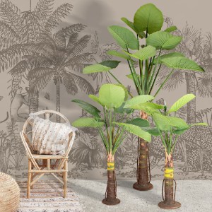 glo-20089-20089 GLOBOSTAR® ARTIFICIAL GARDEN TARO SET 20089 ΤΕΧΝΗΤΟ ΔΙΑΚΟΣΜΗΤΙΚΟ ΣΕΤ ΦΥΤΩΝ ΚΟΛΟΚΑΣΙΑ A:Υ30