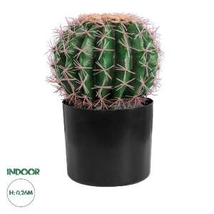 glo-20092-20092_0 GLOBOSTAR® ARTIFICIAL GARDEN FEROCACTUS 20092 ΤΕΧΝΗΤΟ ΔΙΑΚΟΣΜΗΤΙΚΟ ΦΥΤΟ ΦΕΡΟΚΑΚΤΟΣ Υ26CM