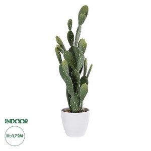 glo-20097-20097_0 GLOBOSTAR® ARTIFICIAL GARDEN OPUNTIA FICUS-INDICA CACTUS 20097 ΤΕΧΝΗΤΟ ΔΙΑΚΟΣΜΗΤΙΚΟ ΦΥΤΟ Κ
