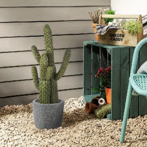 glo-20100-20100_20757 GLOBOSTAR® ARTIFICIAL GARDEN CARNEGIEA CACTUS 20100 ΤΕΧΝΗΤΟ ΔΙΑΚΟΣΜΗΤΙΚΟ ΦΥΤΟ ΚΑΚΤΟΣ ΣΑΓΚΟ