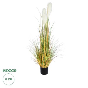 glo-20105-20105_0 GLOBOSTAR® ARTIFICIAL GARDEN PAMPAS GRASS 20105 ΤΕΧΝΗΤΟ ΔΙΑΚΟΣΜΗΤΙΚΟ ΦΥΤΟ ΓΡΑΣΙΔΙ ΤΗΣ ΠΑΜΠ