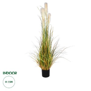 glo-20108-20108_0 GLOBOSTAR® ARTIFICIAL GARDEN PAMPAS GRASS 20108 ΤΕΧΝΗΤΟ ΔΙΑΚΟΣΜΗΤΙΚΟ ΦΥΤΟ ΓΡΑΣΙΔΙ ΤΗΣ ΠΑΜΠ