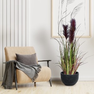 glo-20109-20109_20695 GLOBOSTAR® ARTIFICIAL GARDEN BLOODY PAMPAS GRASS 20109 ΤΕΧΝΗΤΟ ΔΙΑΚΟΣΜΗΤΙΚΟ ΦΥΤΟ ΑΙΜΑΤΟΦΥΛ