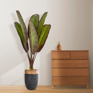 glo-20117-20117_20744 GLOBOSTAR® ARTIFICIAL GARDEN BLOODY BANANA TREE 20117 - ΤΕΧΝΗΤΟ ΔΙΑΚΟΣΜΗΤΙΚΟ ΦΥΤΟ ΑΙΜΑΤΟΦΥ