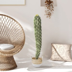 glo-20120-20120_20576 GLOBOSTAR® ARTIFICIAL GARDEN CEREUS JAMACARU CACTUS 20120 ΤΕΧΝΗΤΟ ΔΙΑΚΟΣΜΗΤΙΚΟ ΦΥΤΟ ΚΑΚΤΟΣ